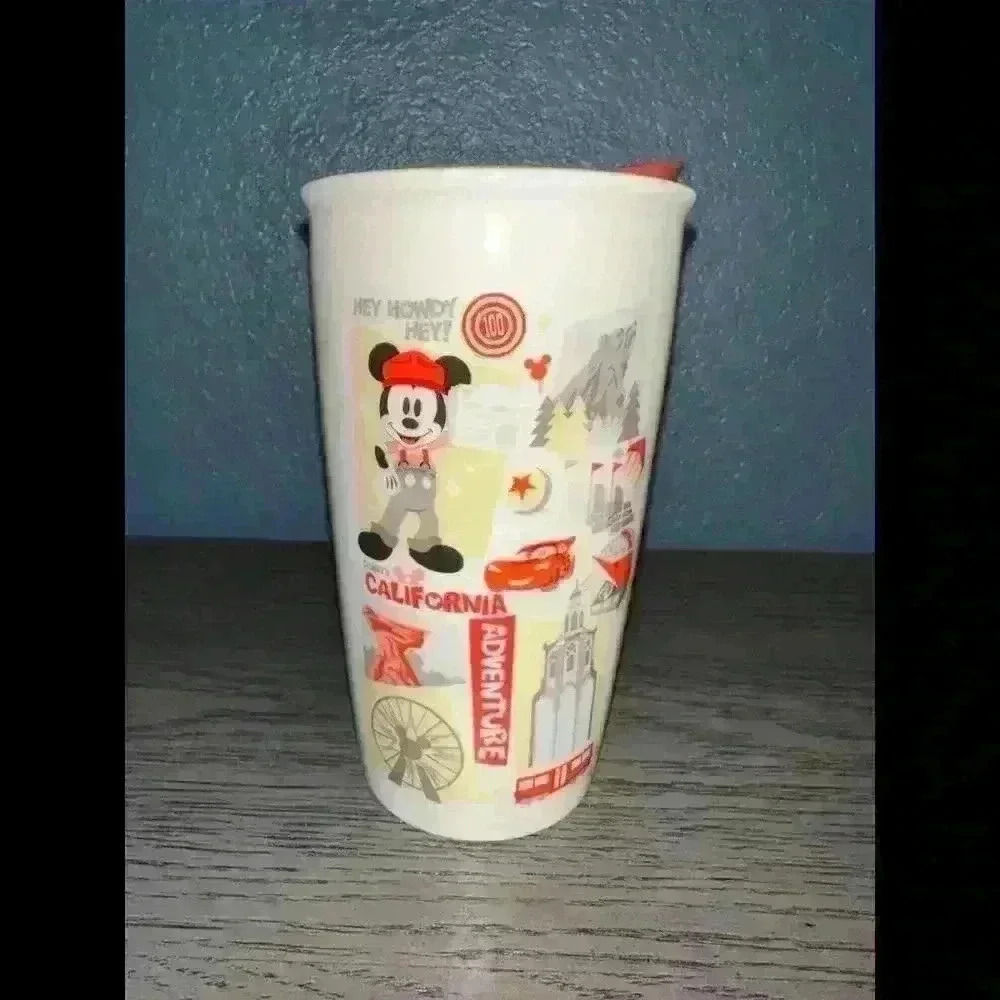 2018 Starbucks Disney California Adventure Park Travel Tumbler Mug 12oz NEW HTF